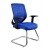 MOBI SKID krzesło konferencyjne niebieskie